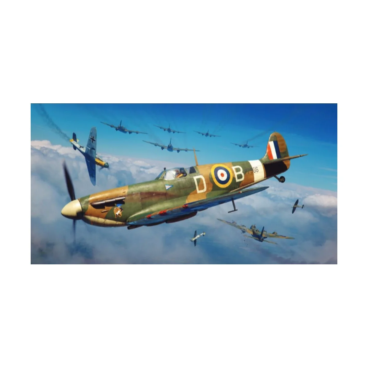Spitfire Mk.IIa, 1/48 - Eduard Plastic Kits 84206