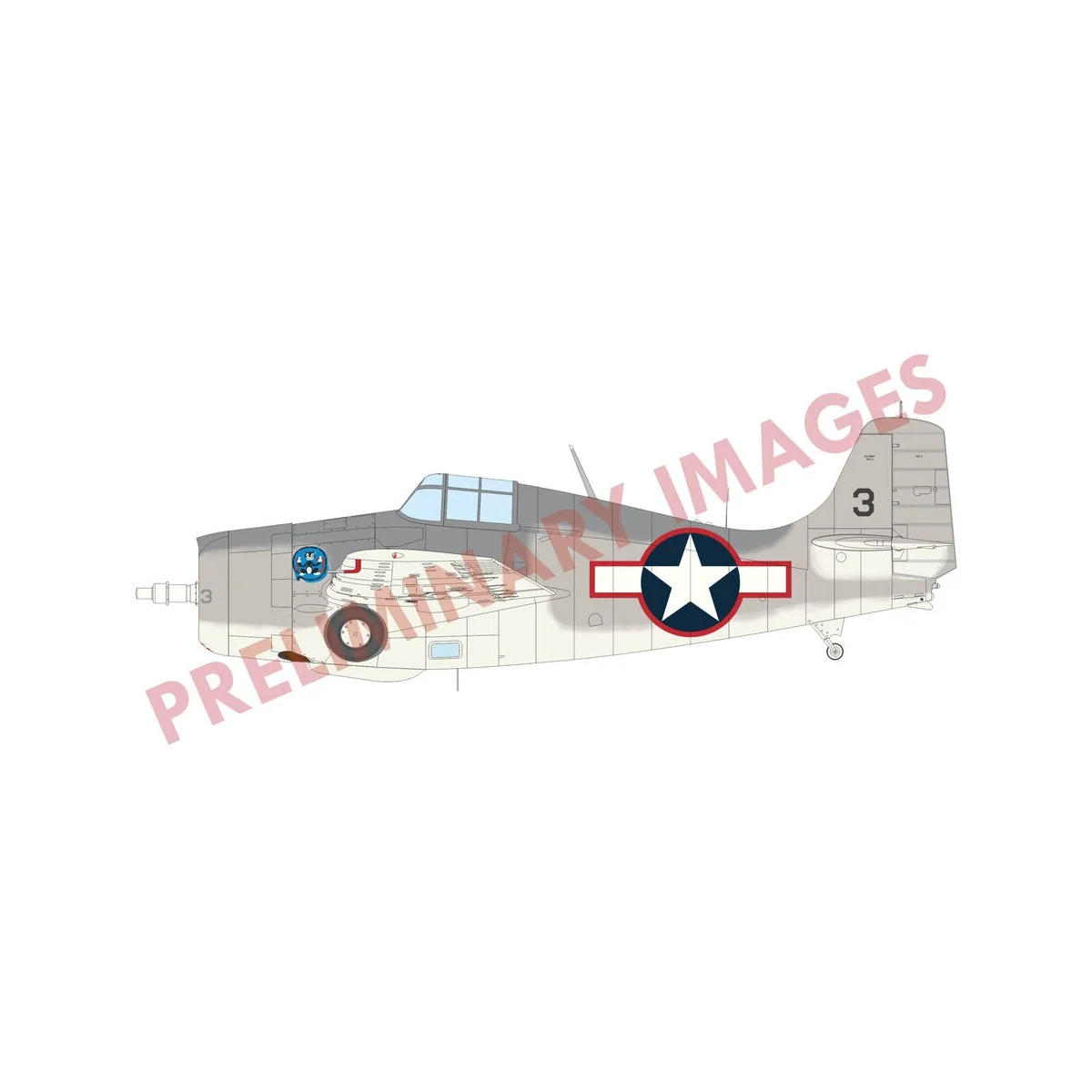 F4F-4 Wildcat late EDUARD-WEEKEND, 1/48 - Eduard Plastic Kits 84204