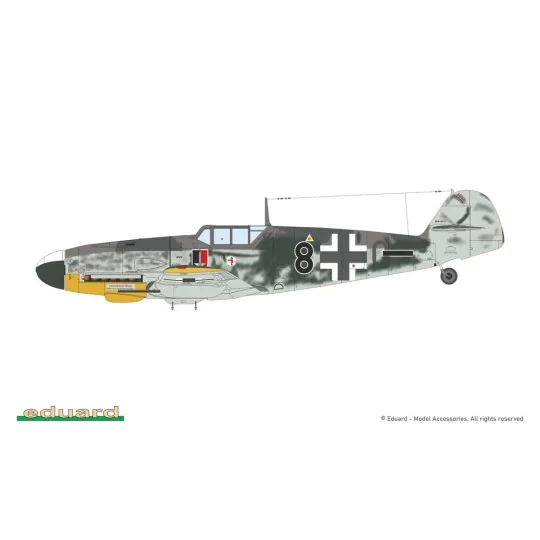 Bf 109G-4 EDUARD-WEEKEND, 1/48 - Eduard Plastic Kits 84203
