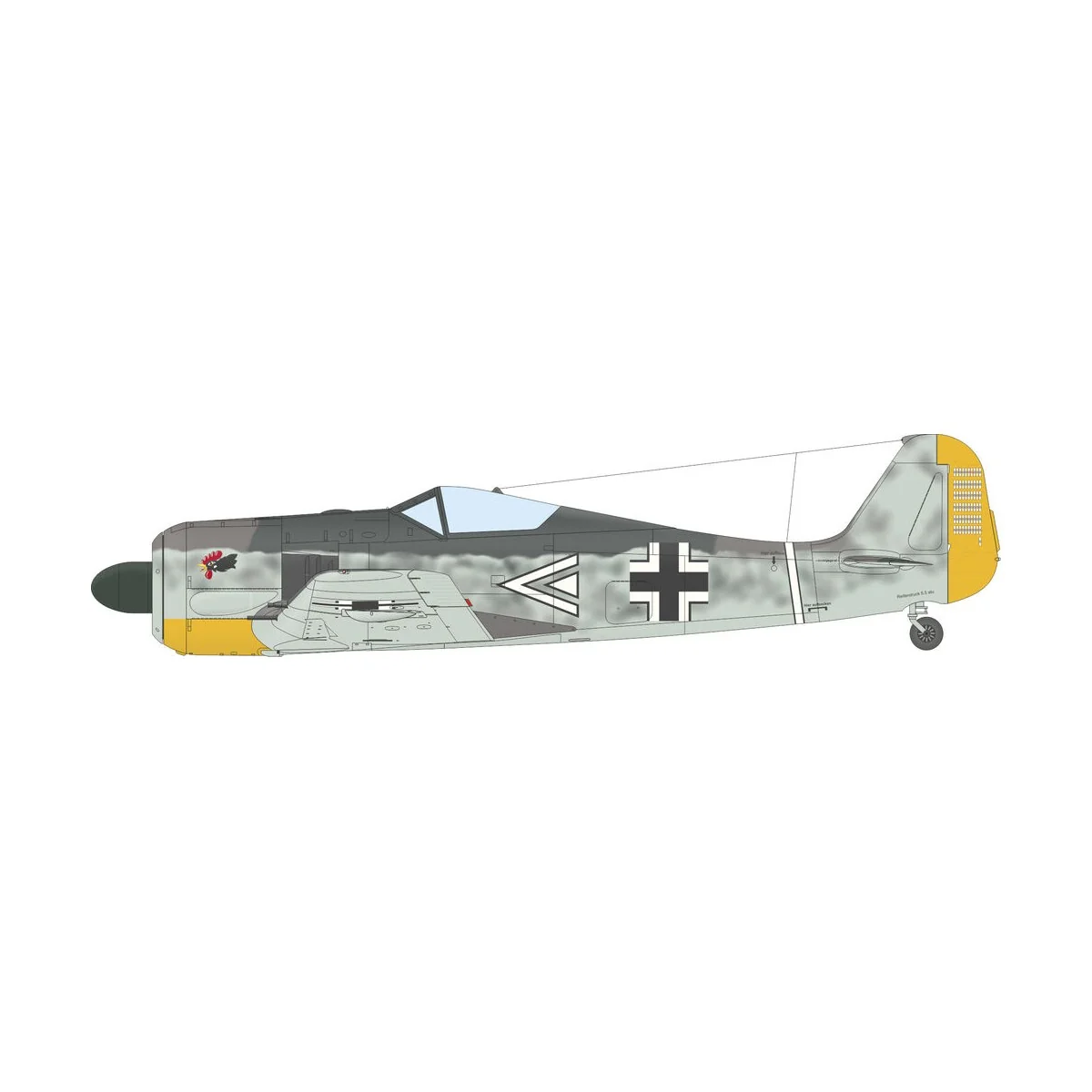Fw 190A-3 EDUARD-WEEKEND, 1/48 - Eduard Plastic Kits 84205