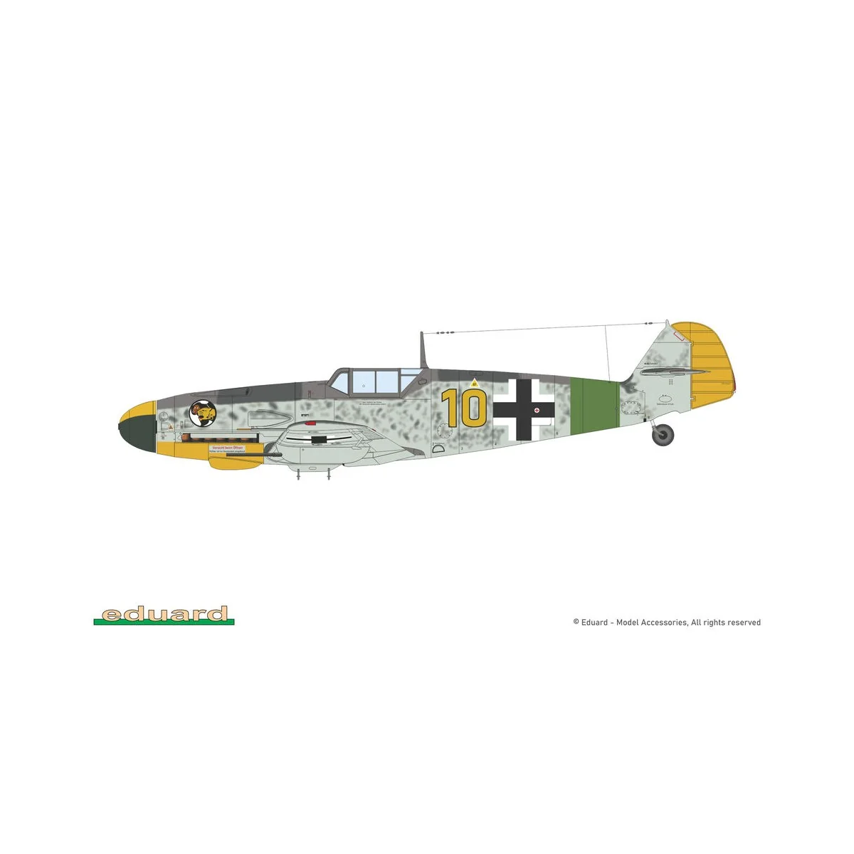 Bf 109G-4 EDUARD-WEEKEND, 1/48 - Eduard Plastic Kits 84203