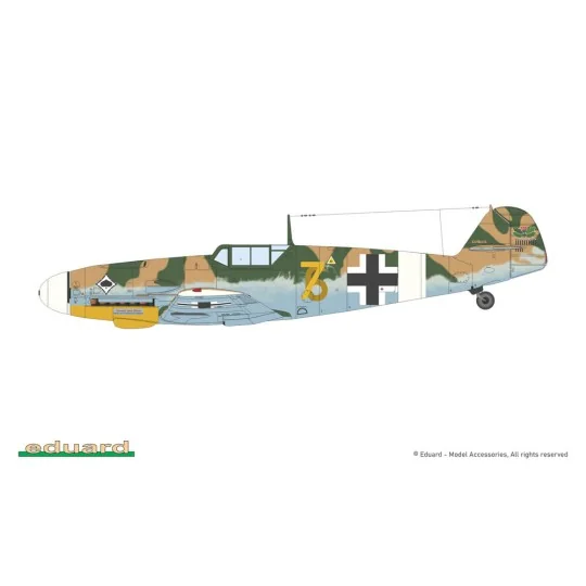 Bf 109G-4 EDUARD-WEEKEND, 1/48 - Eduard Plastic Kits 84203