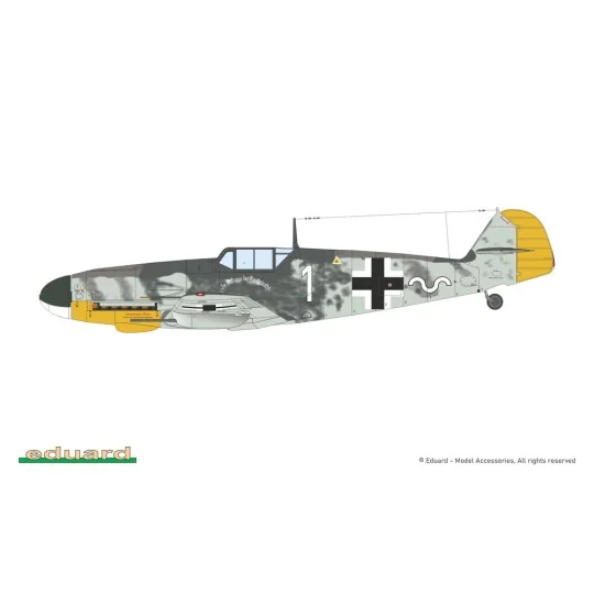 Bf 109G-4 EDUARD-WEEKEND, 1/48 - Eduard Plastic Kits 84203