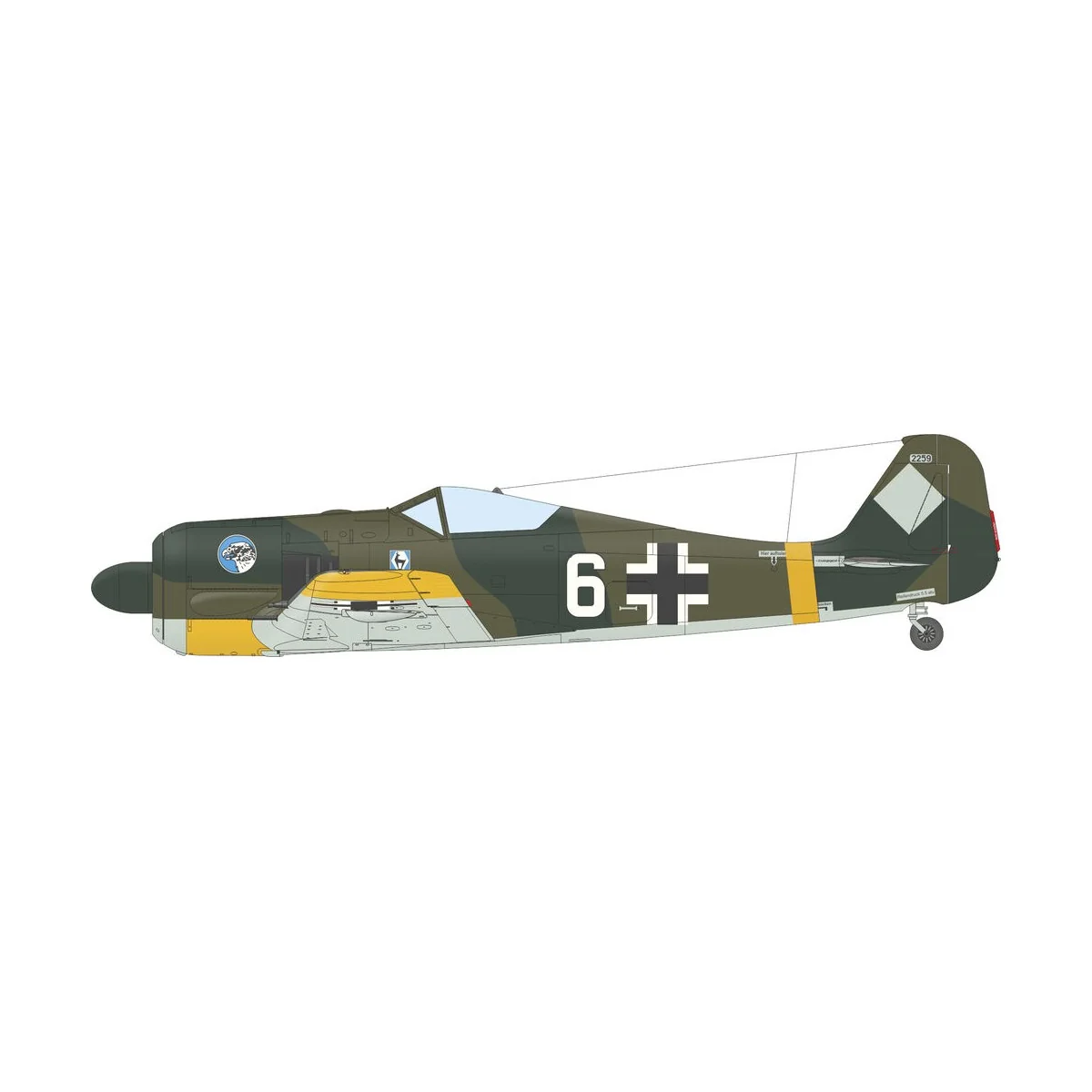 Fw 190A-3 EDUARD-WEEKEND, 1/48 - Eduard Plastic Kits 84205