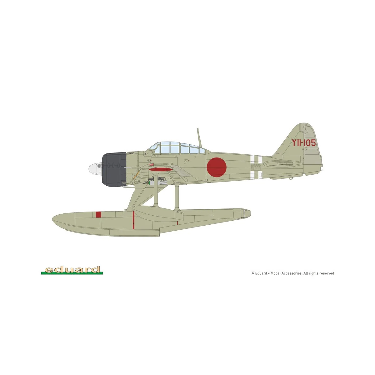 A6M2-N Rufe, 1/48 - Eduard Plastic Kits 84208