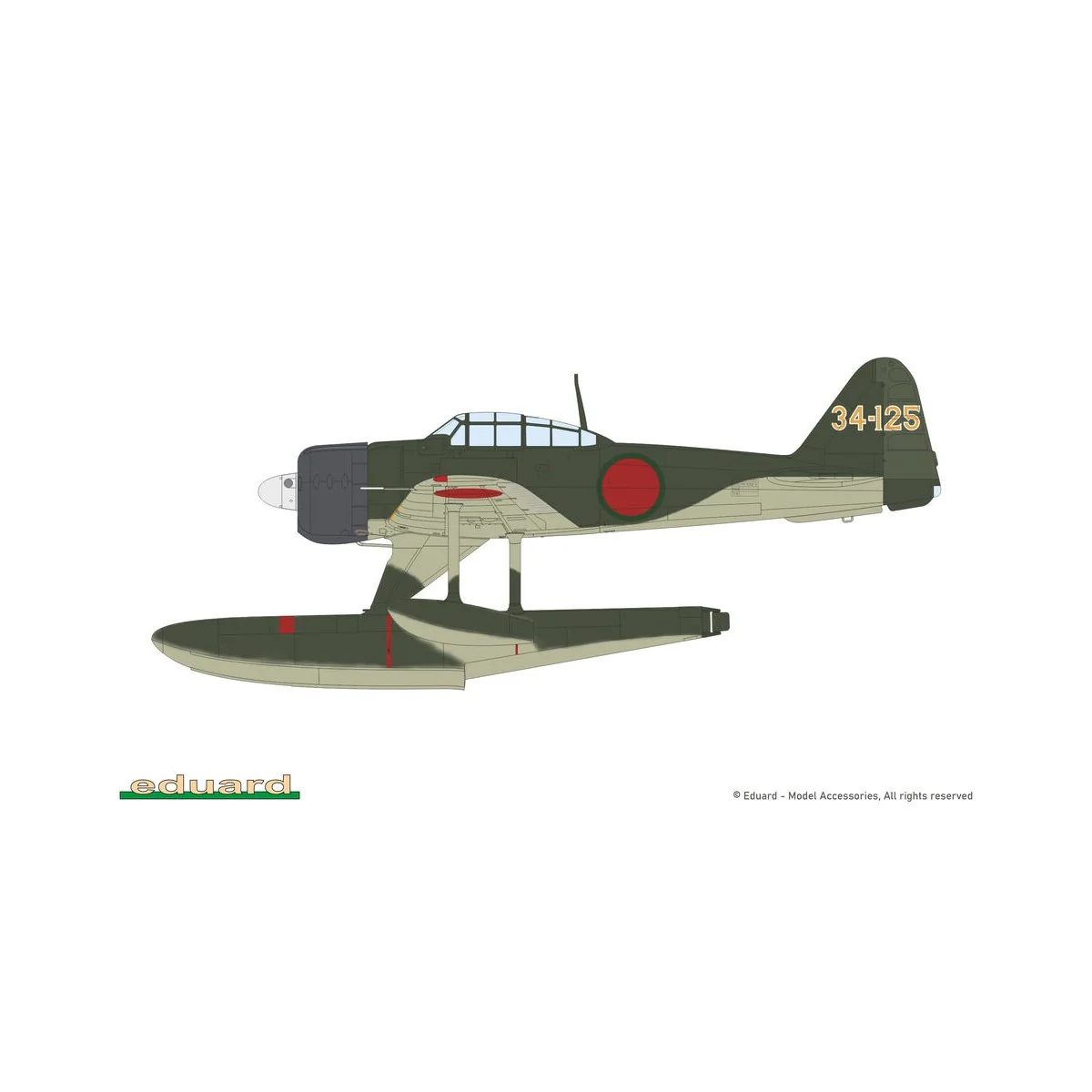 A6M2-N Rufe, 1/48 - Eduard Plastic Kits 84208
