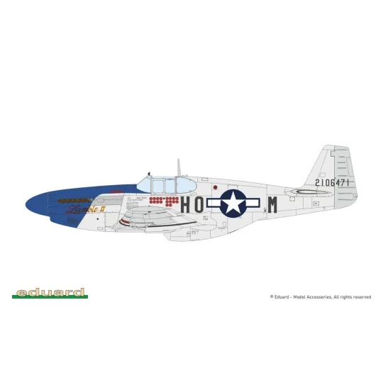 P-51B/C Mustang Birdcage canopy, 1/48 - Eduard Plastic Kits 84209