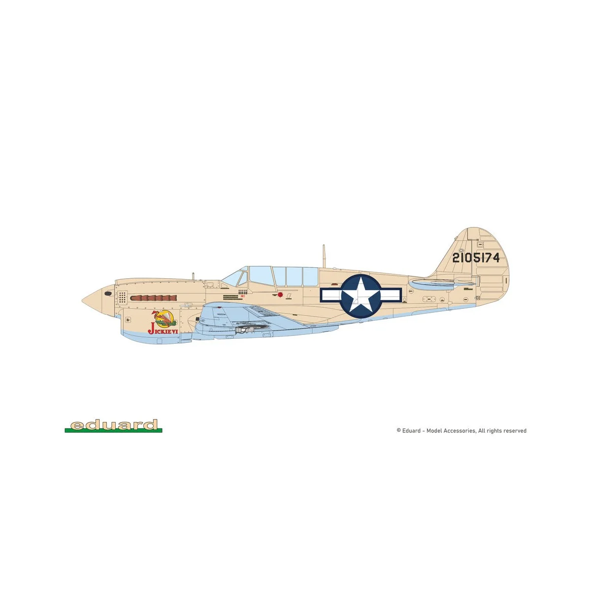 P-40N Warhawk, 1/48 - Eduard Plastic Kits 84210