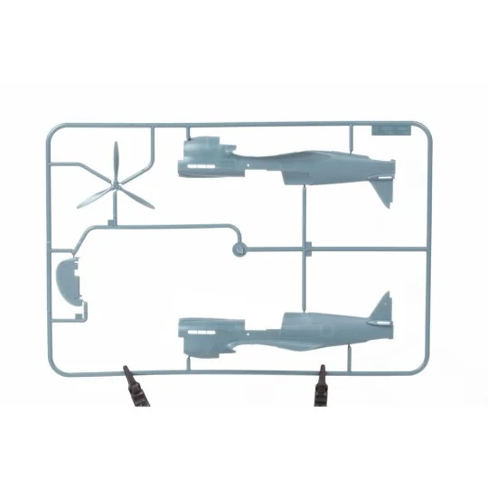 P-40E Warhawk, 1/48 - Eduard Plastic Kits 84207