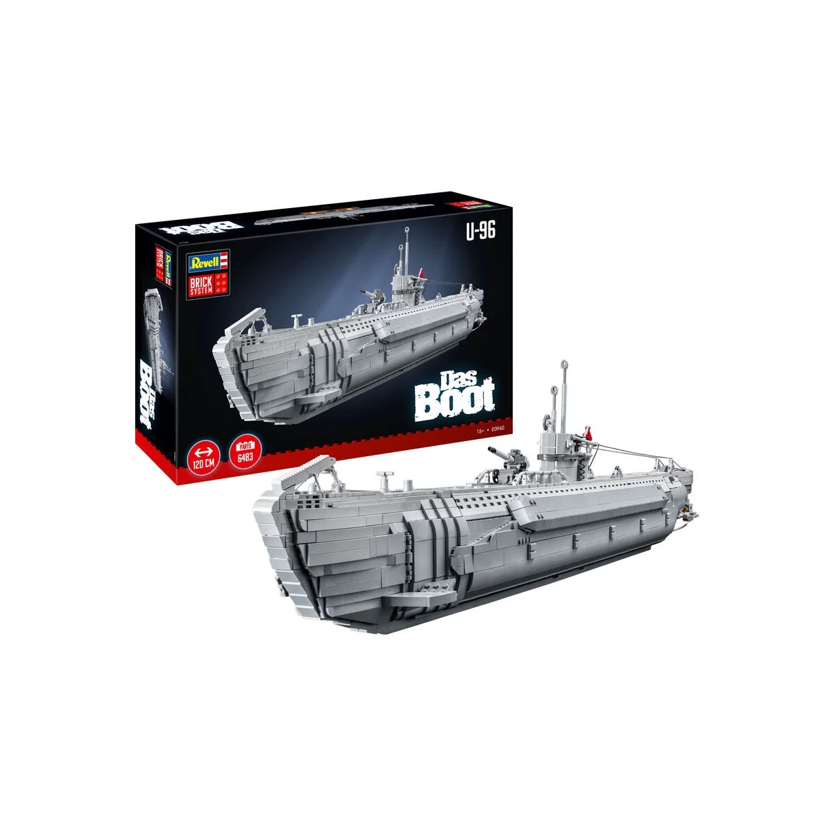 U-Boot Das Boot - Brick System, 1/56 - Revell 00960