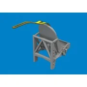 Spitfire Mk.I/II/V metal seat w/ integral belts PRINT for IBG, 1/72...