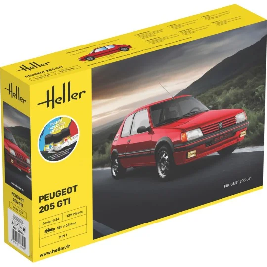 STARTER KIT Peugeot 205 GTI - Heller 58705