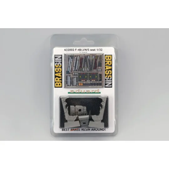 F-4B/J/N/S seat for Tamiya, 1/32 - Eduard Accessories 632002 F-4B/J/N/S seat for Tamiya, 1/32 - Eduard Accessories 632002