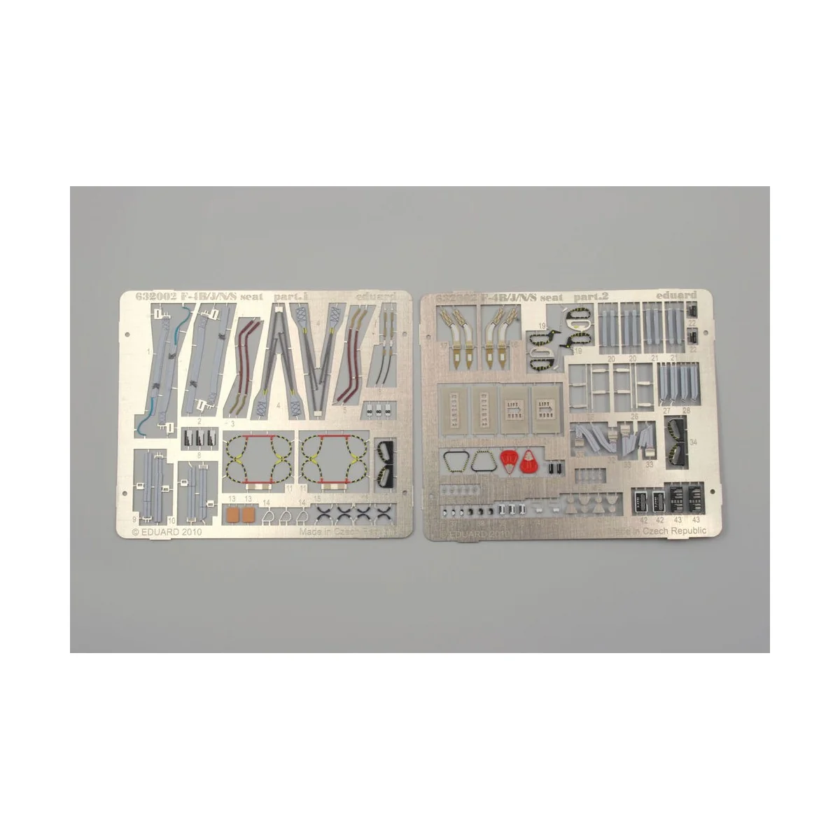 F-4B/J/N/S seat for Tamiya, 1/32 - Eduard Accessories 632002 F-4B/J/N/S seat for Tamiya, 1/32 - Eduard Accessories 632002