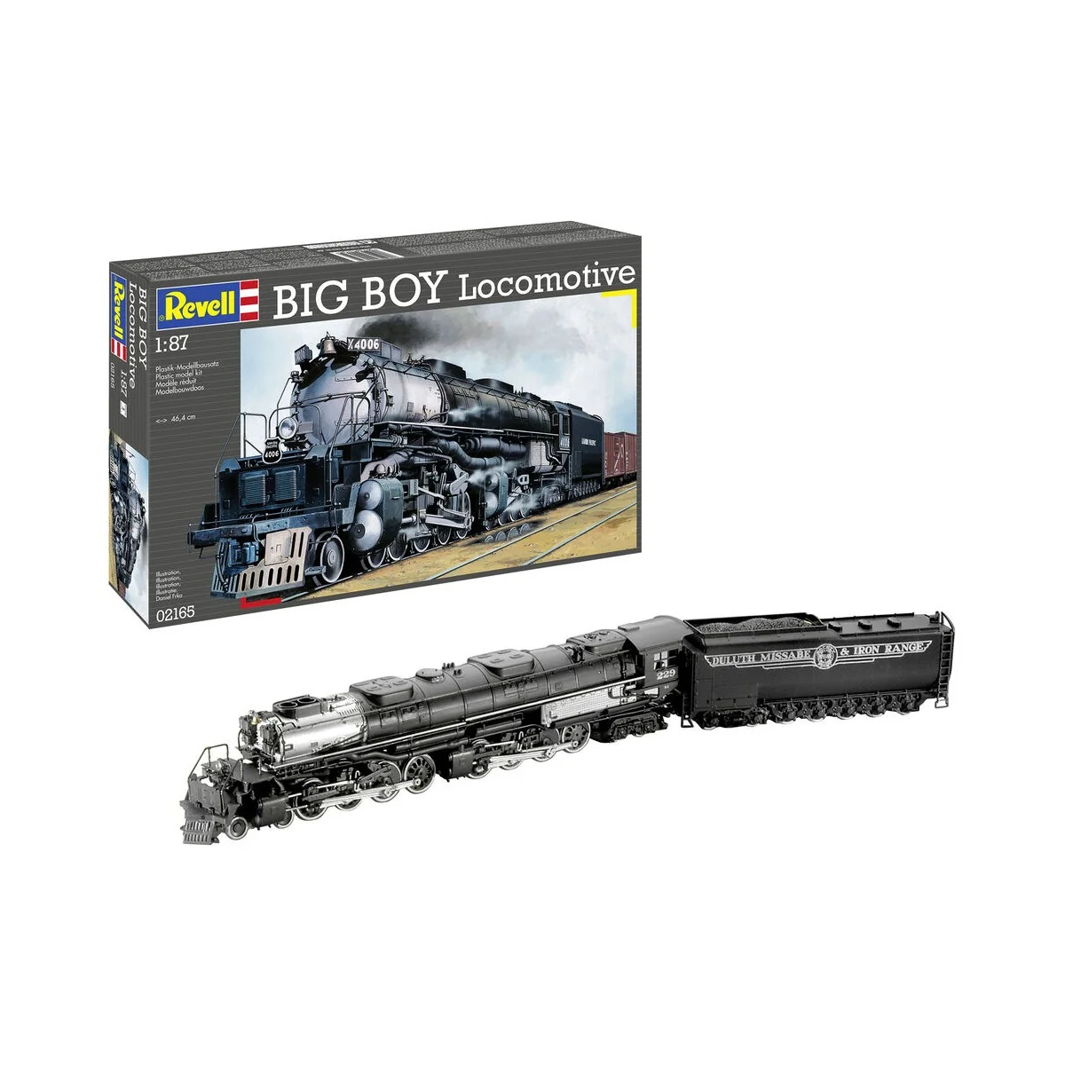 Big Boy Locomotive, 1/87 - Revell 02165