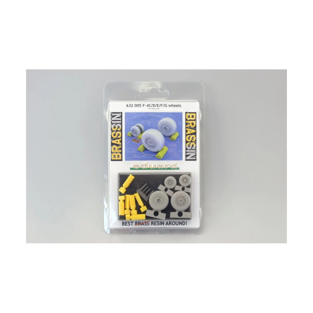 F-4C/D/E/F/G wheels for Tamiya, 1/32 - Eduard Accessories 632005