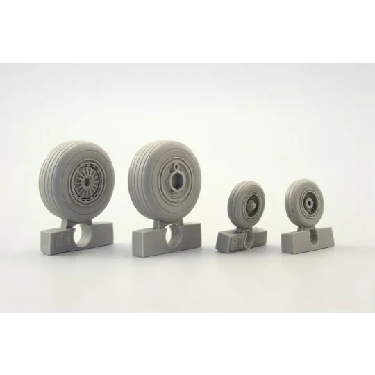 F-4C/D/E/F/G wheels for Tamiya, 1/32 - Eduard Accessories 632005