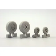 F-4C/D/E/F/G wheels for Tamiya, 1/32 - Eduard Accessories 632005