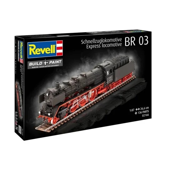 Schnellzuglokomotive BR03, 1/87 - Revell 2166
