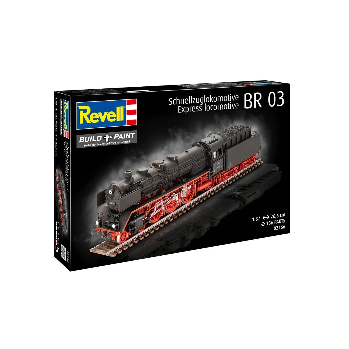 Schnellzuglokomotive BR03, 1/87 - Revell 2166
