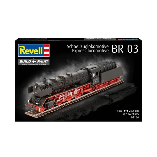Schnellzuglokomotive BR03, 1/87 - Revell 2166