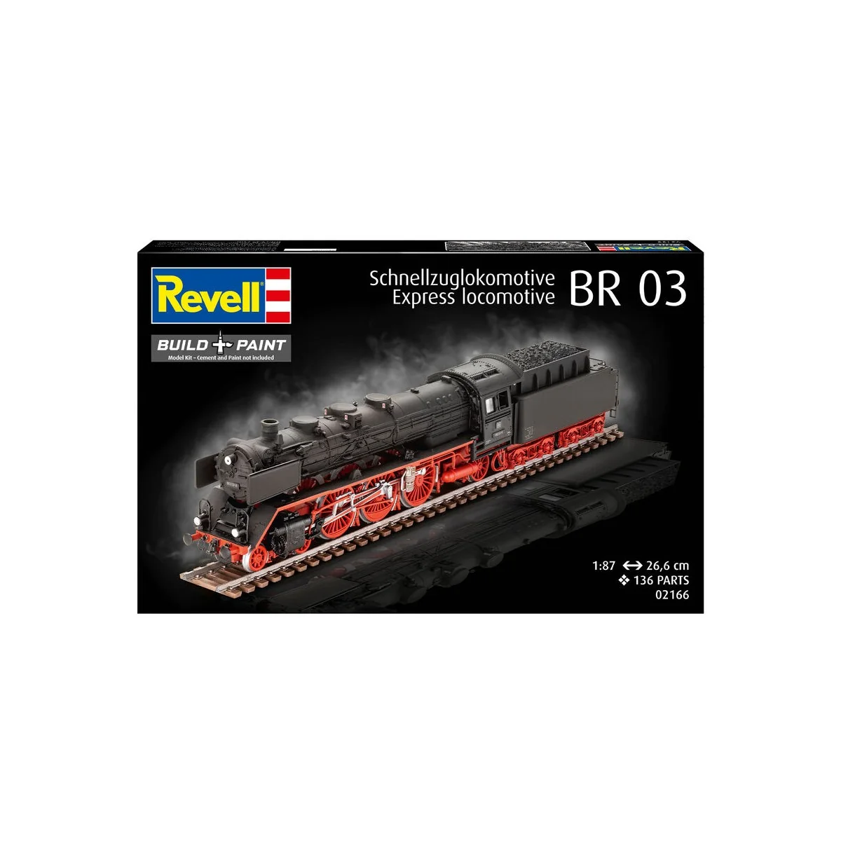 Schnellzuglokomotive BR03, 1/87 - Revell 2166