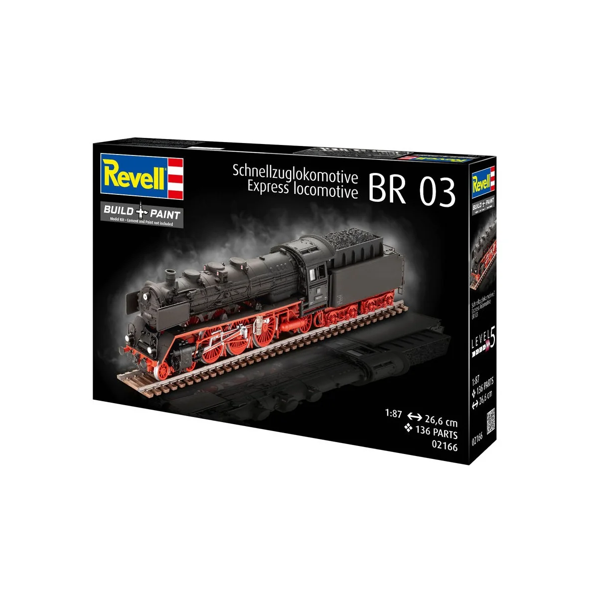 Schnellzuglokomotive BR03, 1/87 - Revell 2166