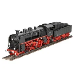 Schnellzuglokomotive S3/6 BR18(5) mit Tender 2‘2’T, 1/87 - Revell 0... 2