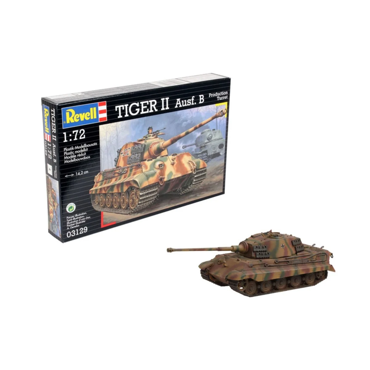Tiger II Ausf. B, 1/72 - Revell 03129