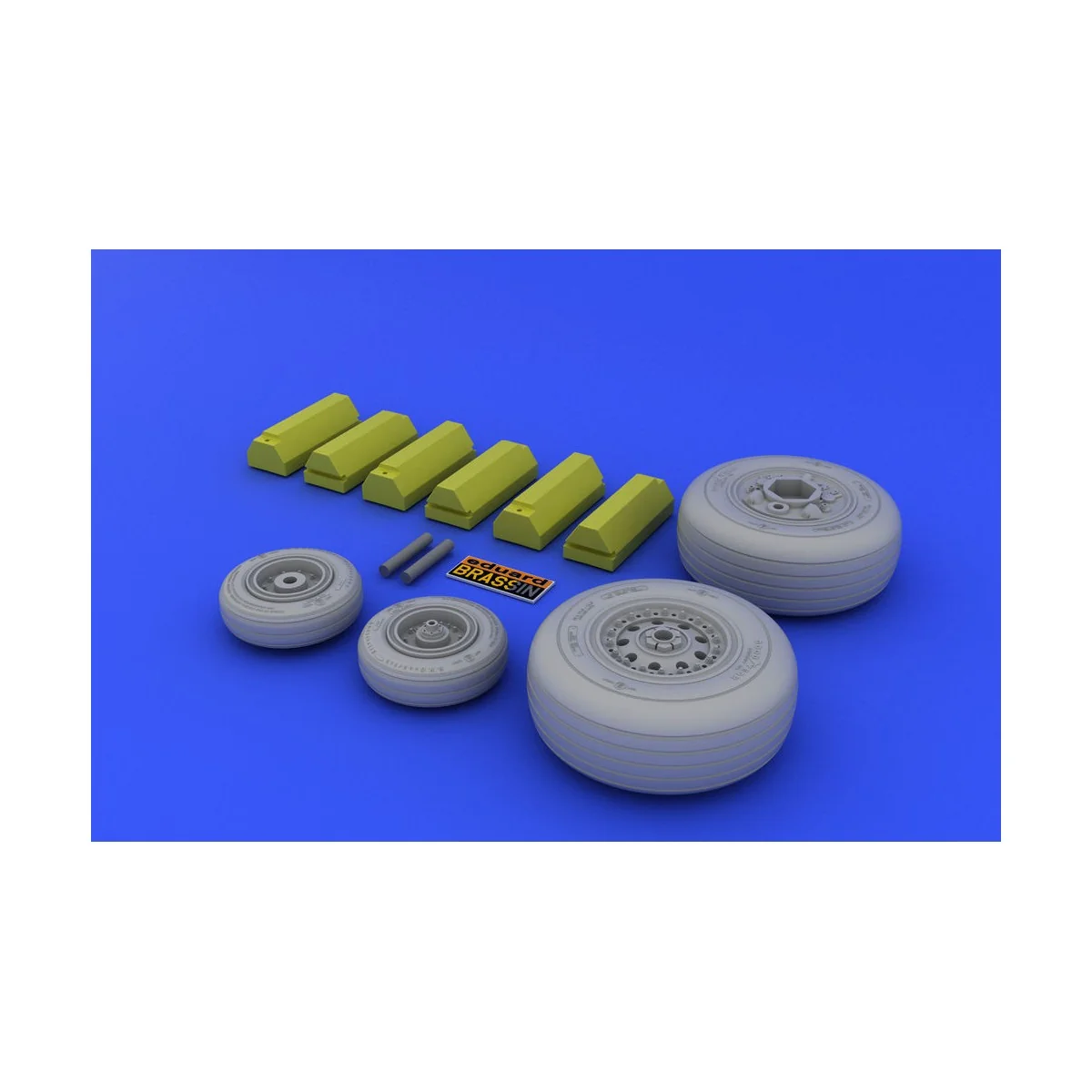 F-4J/S wheels for Tamiya, 1/32 - Eduard Accessories 632006 F-4J/S wheels for Tamiya, 1/32 - Eduard Accessories 632006