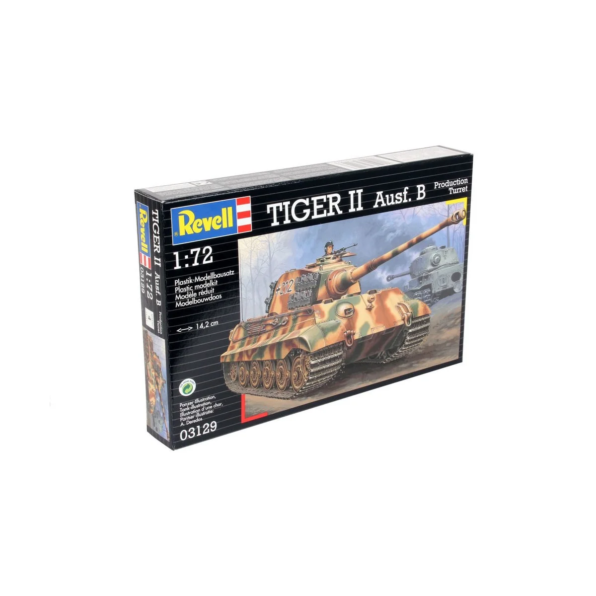 Tiger II Ausf. B, 1/72 - Revell 03129