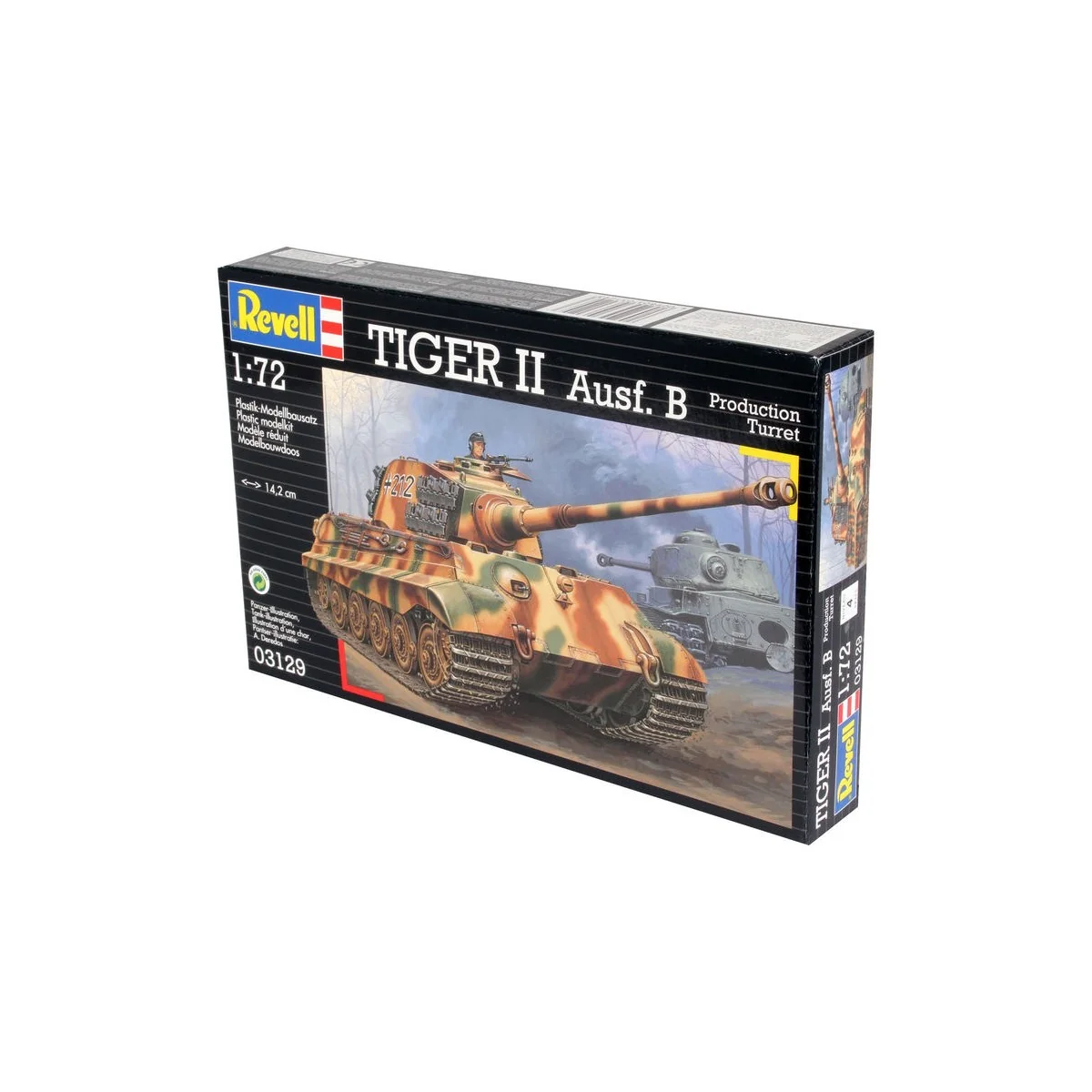 Tiger II Ausf. B, 1/72 - Revell 03129