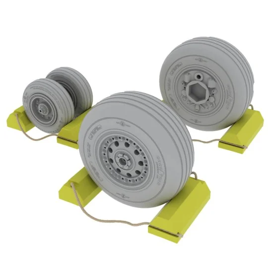 F-4J/S wheels for Tamiya, 1/32 - Eduard Accessories 632006 F-4J/S wheels for Tamiya, 1/32 - Eduard Accessories 632006
