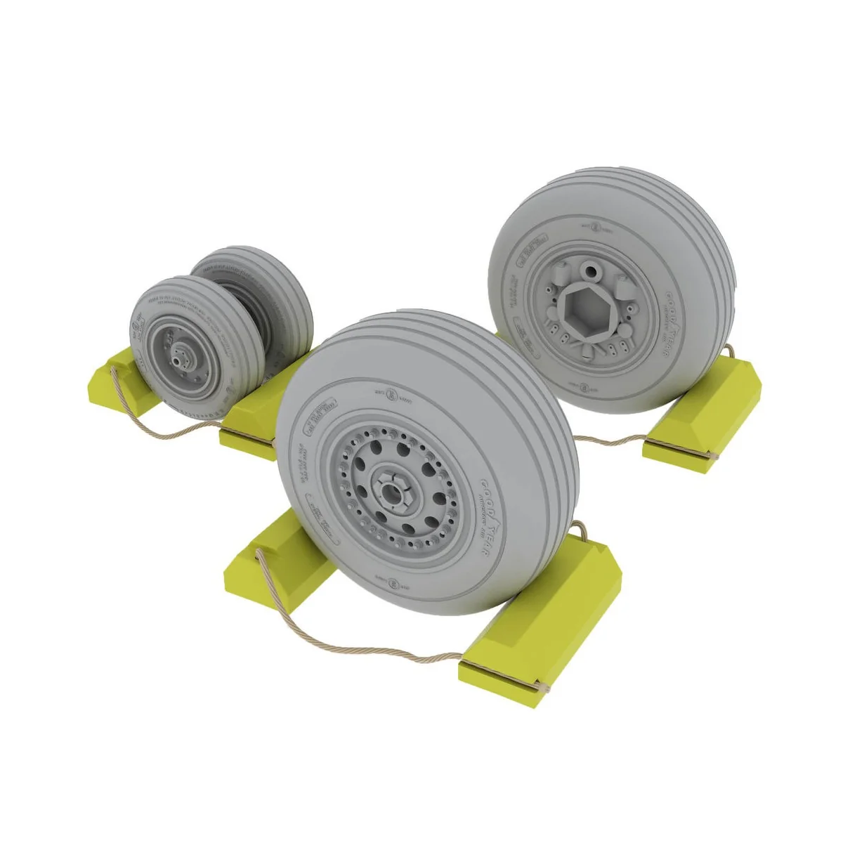 F-4J/S wheels for Tamiya, 1/32 - Eduard Accessories 632006 F-4J/S wheels for Tamiya, 1/32 - Eduard Accessories 632006