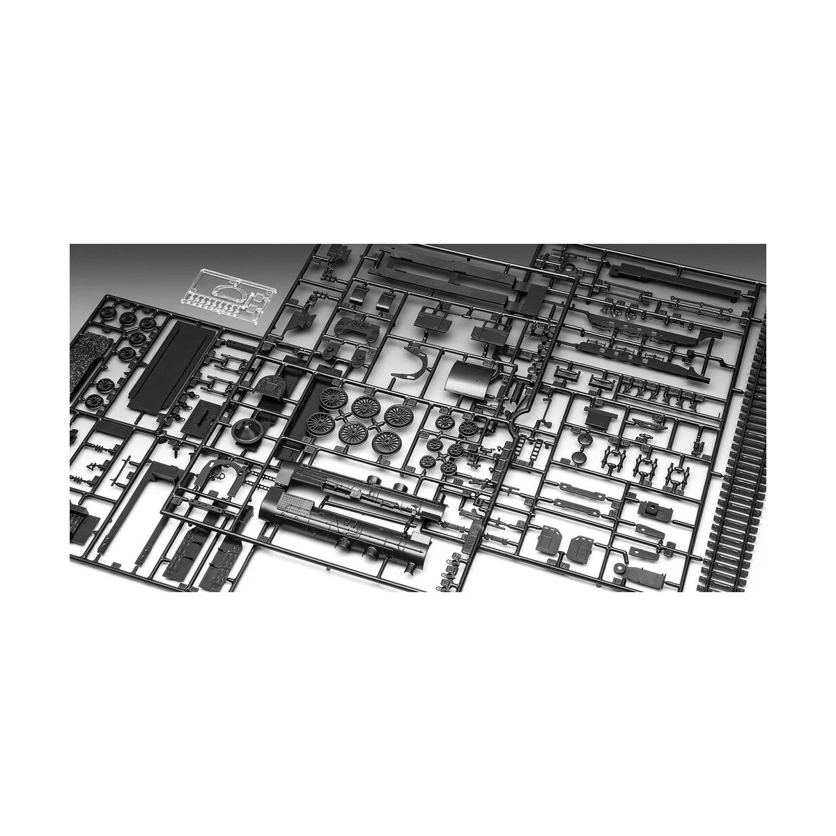 Schnellzuglokomotive S3/6 BR18(5) mit Tender 2‘2’T, 1/87 - Revell 0...
