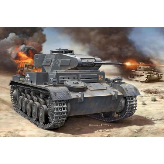 PzKpfw II Ausf. F, 1/76 - Revell 03229