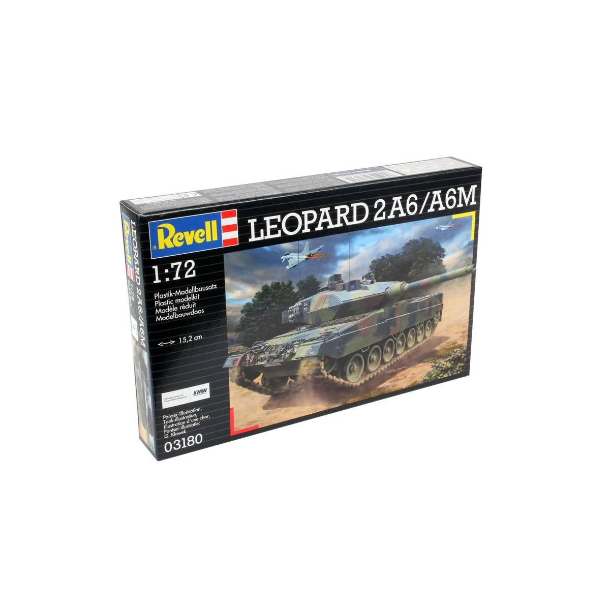 Leopard 2A6/A6M, 1/72 - Revell 03180