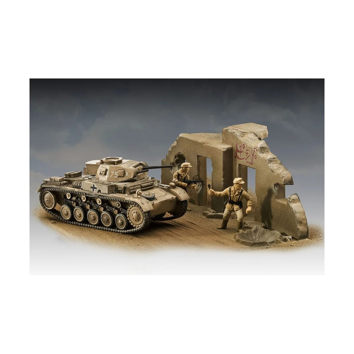 PzKpfw II Ausf. F, 1/76 - Revell 03229
