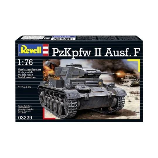 PzKpfw II Ausf. F, 1/76 - Revell 03229