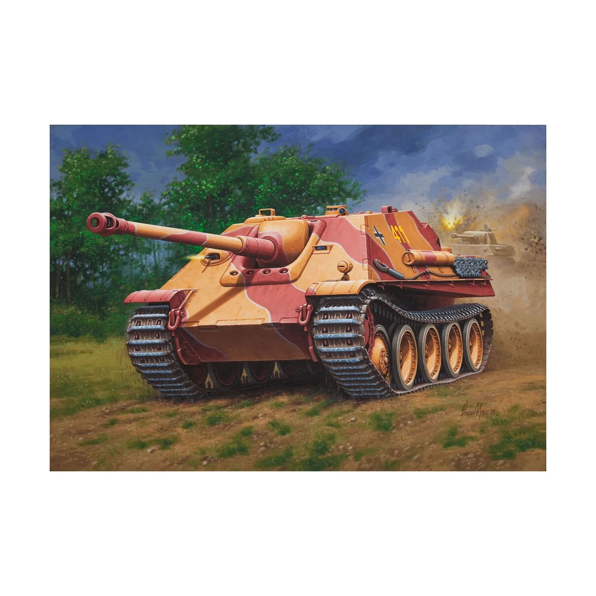 Sd.Kfz.173 Jagdpanther, 1/76 - Revell 03232