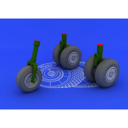 He 219 wheels for Revell, 1/32 - Eduard Accessories 632016
