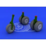 He 219 wheels for Revell, 1/32 - Eduard Accessories 632016