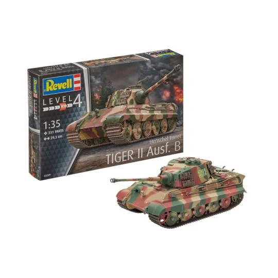 TigerII Ausf.B (Henschel Turret), 1/35 - Revell 03249