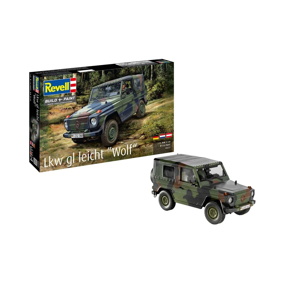 Lkw gl leicht "Wolf, 1/35 - Revell 03277
