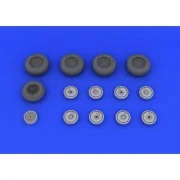He 219 wheels for Revell - Eduard Accessories 632016