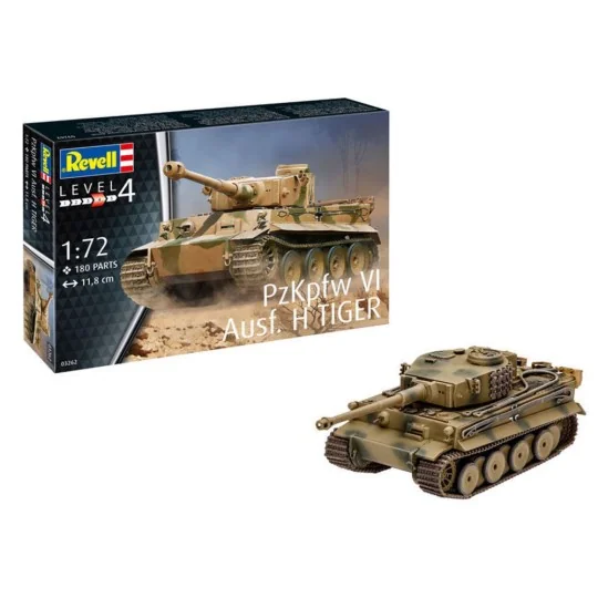 PzKpfw VI Ausf. H TIGER, 1/72 - Revell 03262