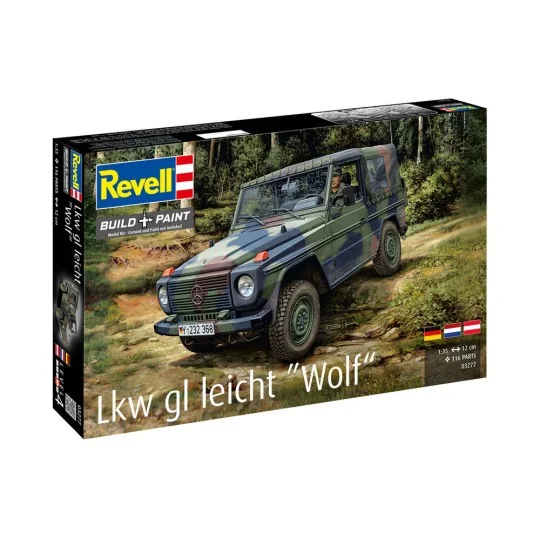 Lkw gl leicht "Wolf, 1/35 - Revell 03277