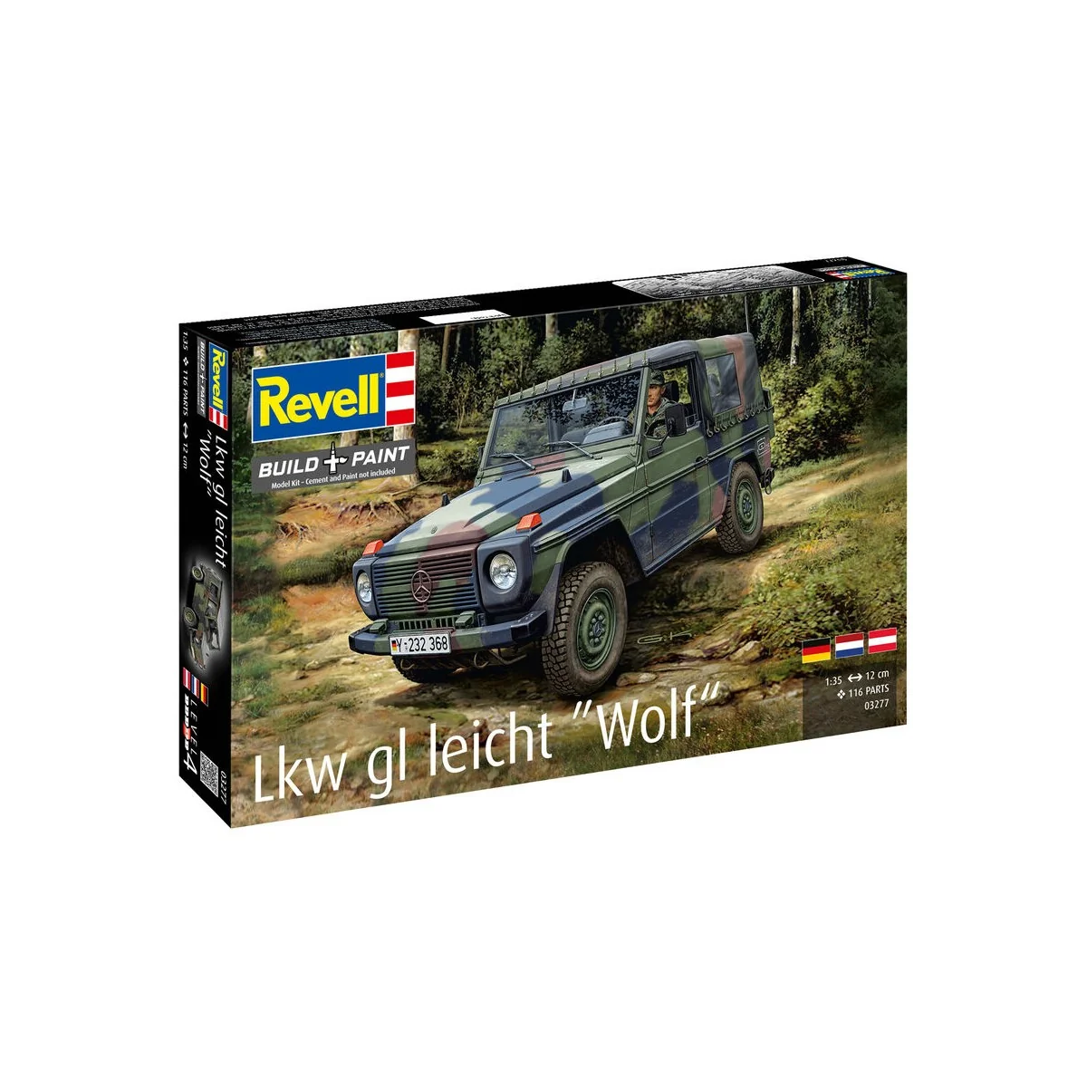 Lkw gl leicht "Wolf, 1/35 - Revell 03277