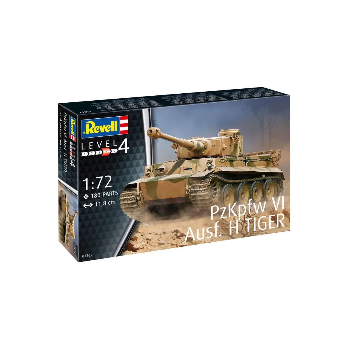PzKpfw VI Ausf. H TIGER, 1/72 - Revell 03262