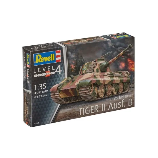 TigerII Ausf.B (Henschel Turret), 1/35 - Revell 03249